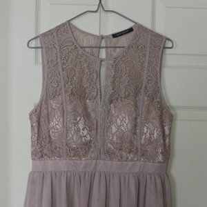 Suzy Shier Lace / Chiffon Dress